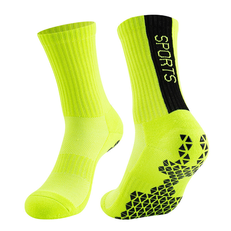 Men's soccer socks center hose dispensing non-slip basketball socks running socks