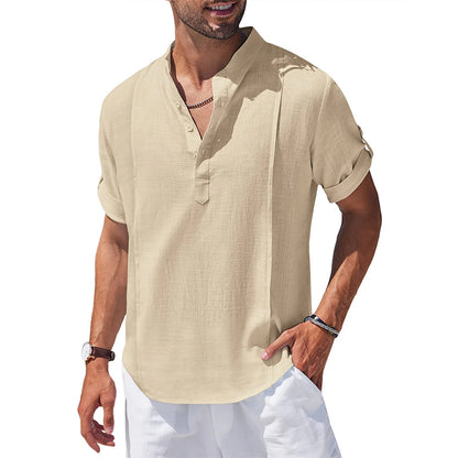 Men's Beach Short Sleeve T Shirt