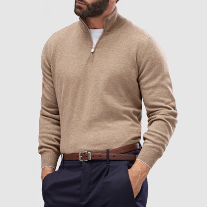 Men's Zipper Cashmere Sweater