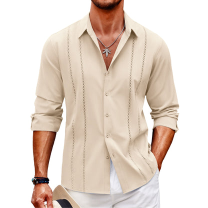 Men's Beach Linen Shirt