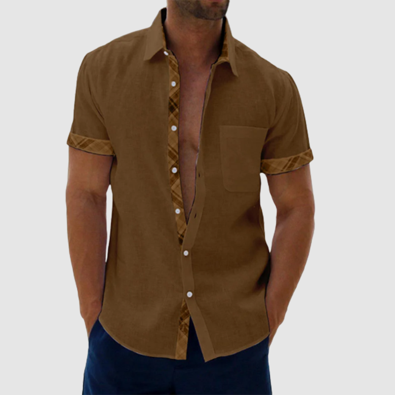 Men's Summer Linen Shirt