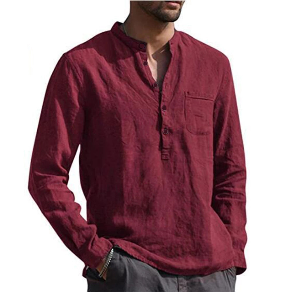 Men's Long-Sleeved Shirts