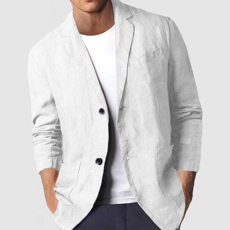 Men's Casual Cotton Blazer