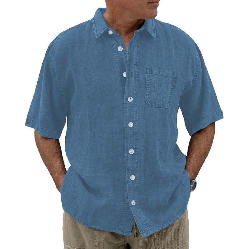 Men's Short Sleeve Pocket Shirt