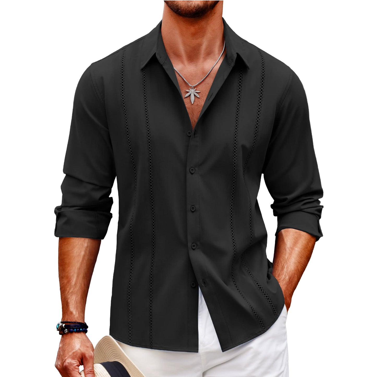 Men's Beach Linen Shirt