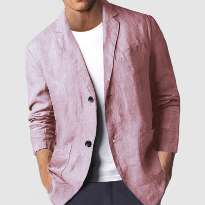 Men's Casual Cotton Blazer