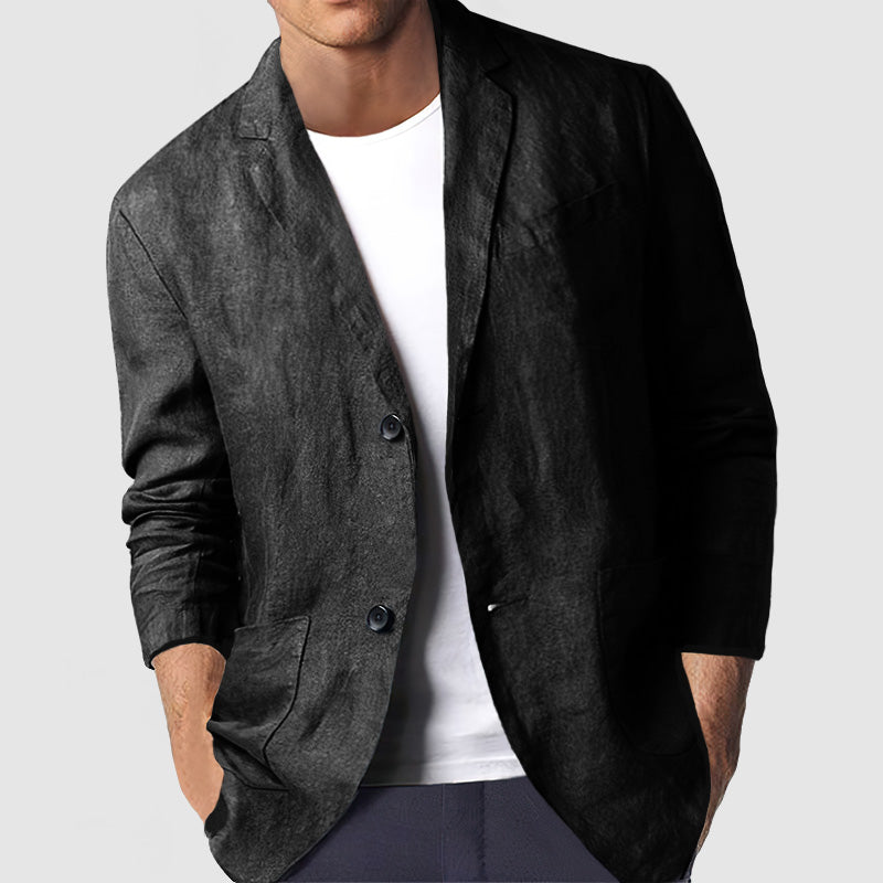 Men's Casual Cotton Blazer