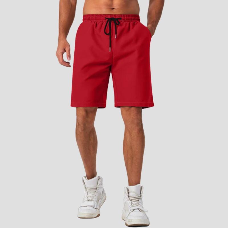 Men's Cotton Linen Casual Shorts