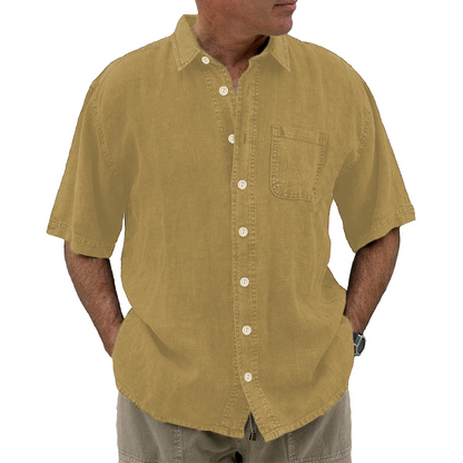 Men's Short Sleeve Pocket Shirt